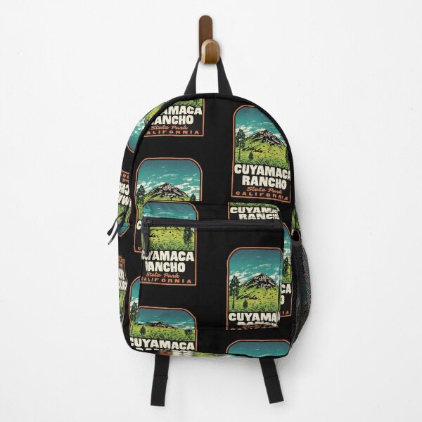 Vista previa del artículo con la obra «Parque estatal Cuyamaca Rancho California Retro», diseñado y vendido por HalpinDesign.
