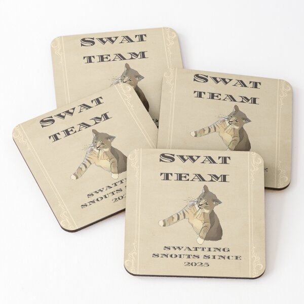 Item preview, Swat Team designed and sold by Splendiferous Kittyface T-shirts.