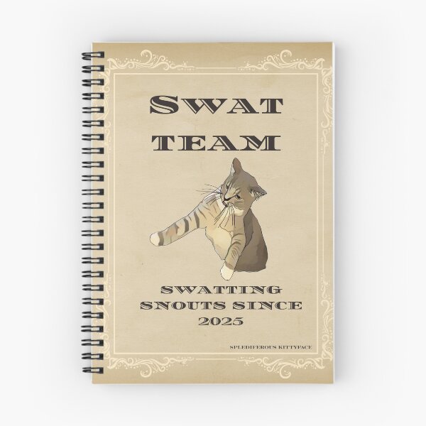 Item preview, Swat Team designed and sold by Splendiferous Kittyface T-shirts.