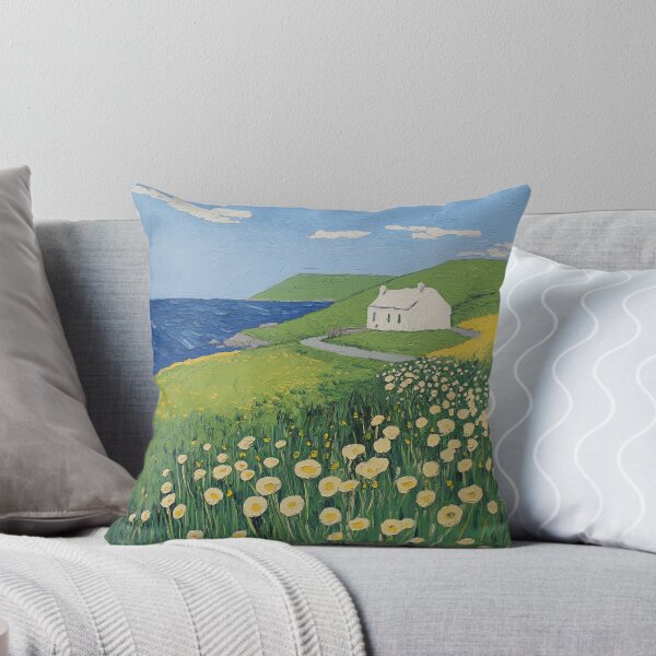Item preview, Ireland landscape | Post-impressionist painting style designed and sold by ComicsFactory.