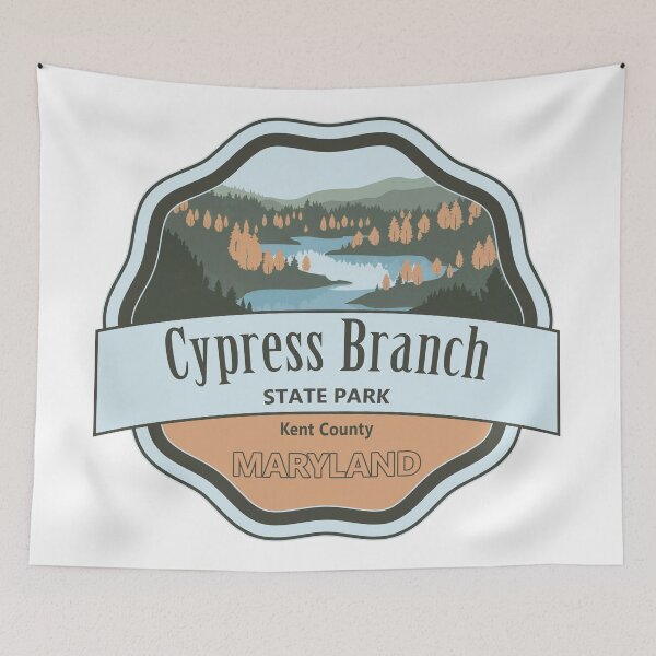 Item preview, Cypress Branch State Park Kent County, Maryland designed and sold by Wanderful-roads.