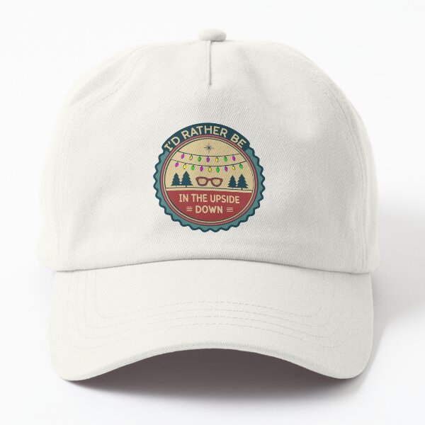 Item preview, I'd rather be in the upside down – Stranger Things  designed and sold by pixelated_echoes.
