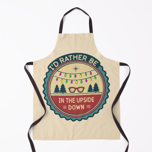 Item preview, I'd rather be in the upside down – Stranger Things  designed and sold by pixelated_echoes.