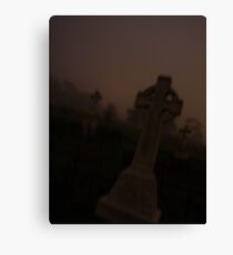 Headstones Canvas Print