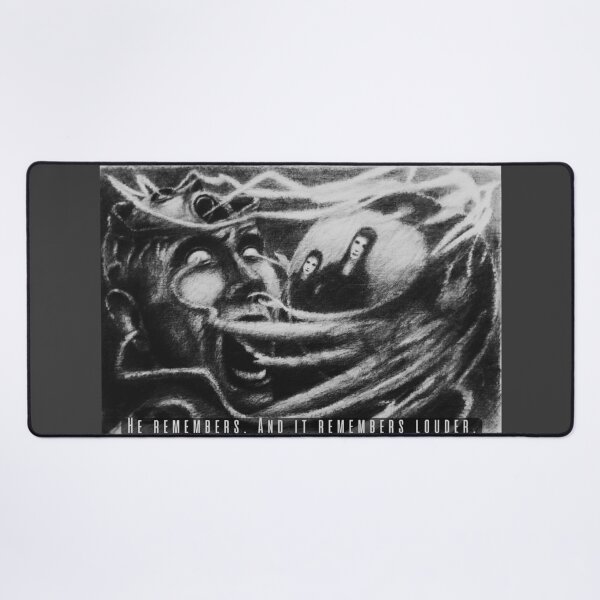 Item preview, He Remembers. And It Remembers Louder – Surreal Drawing of Memory & Echoes designed and sold by Anomaly Effect.