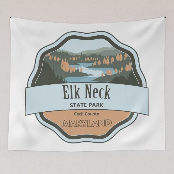 Item preview, Elk Neck State Park Cecil County, Maryland designed and sold by Wanderful-roads.