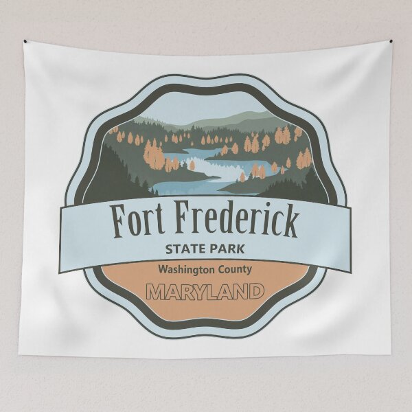 Item preview, Fort Frederick State Park Washington County, Maryland designed and sold by Wanderful-roads.