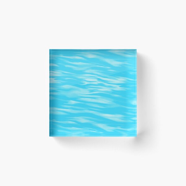 Item preview, Bright Blue-Green Waves designed and sold by CountyKent.