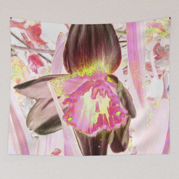 Item preview, Trippy Daffodil in Pink & Red designed and sold by SXW Designs.