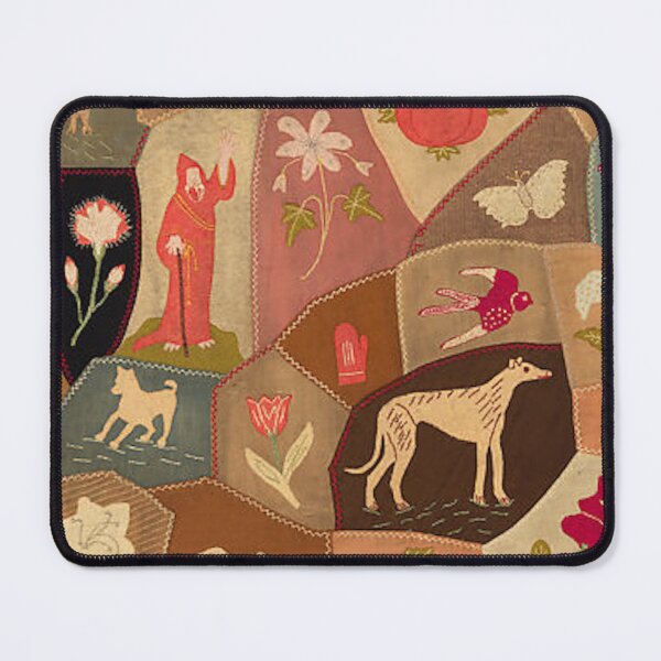 Item preview, All Sorts Country Cottage Quilt | Brown Dog designed and sold by AnimaliaStar.