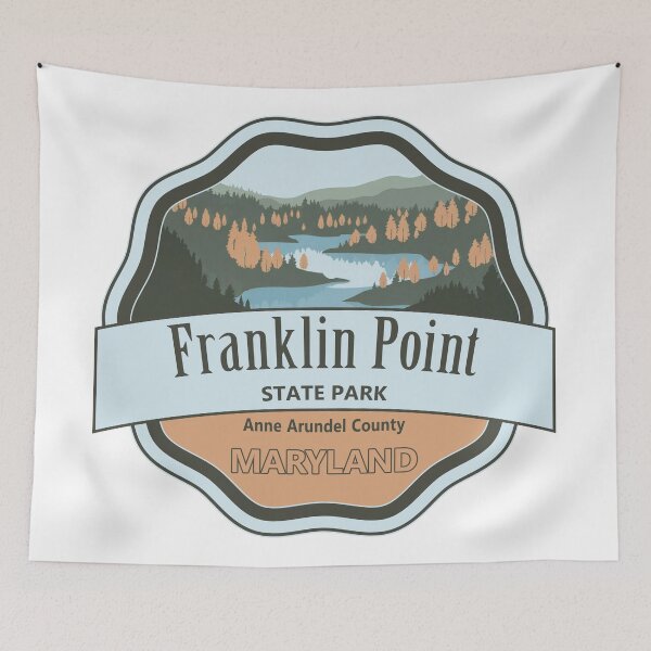 Item preview, Franklin Point State Park Anne Arundel County, Maryland designed and sold by Wanderful-roads.
