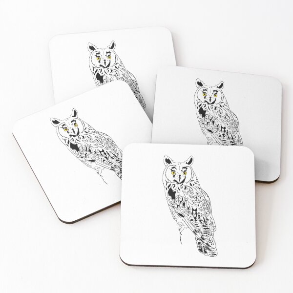 Item preview, Long Eared Owl  designed and sold by OliverWilde1312.