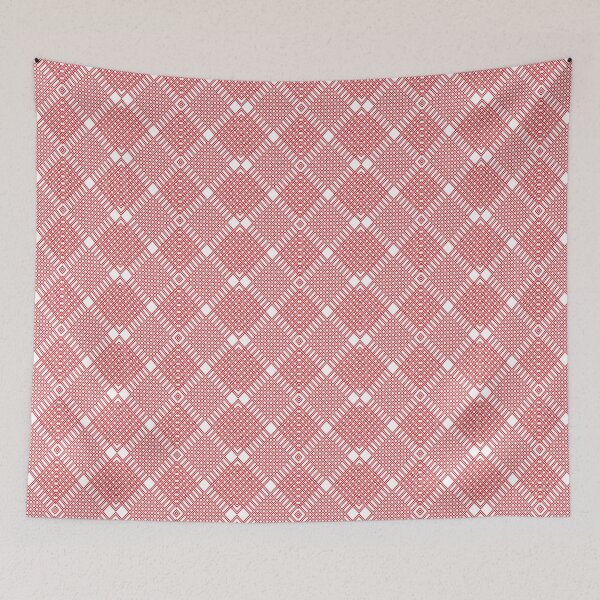 Item preview, Geometric line and grid square print designed and sold by adbrotherstudio.