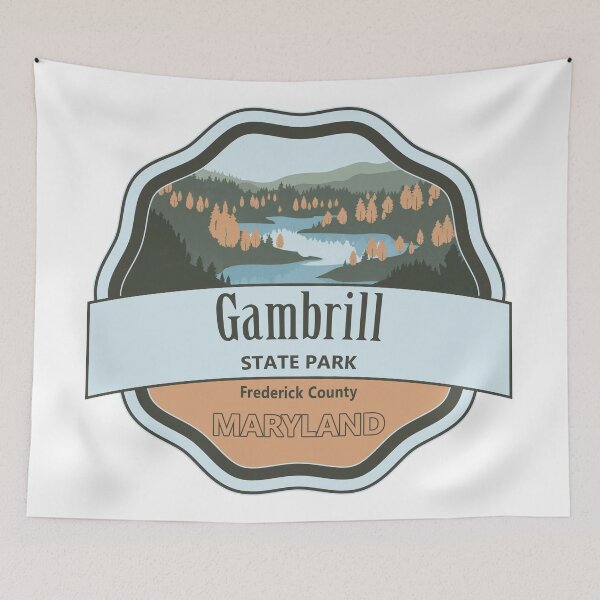 Item preview, Gambrill State Park Frederick County, Maryland designed and sold by Wanderful-roads.