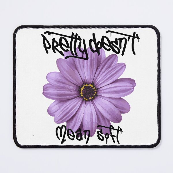 Item preview, Pretty Doesn’t Mean Soft – Fierce Flower Aesthetic  designed and sold by coconova.