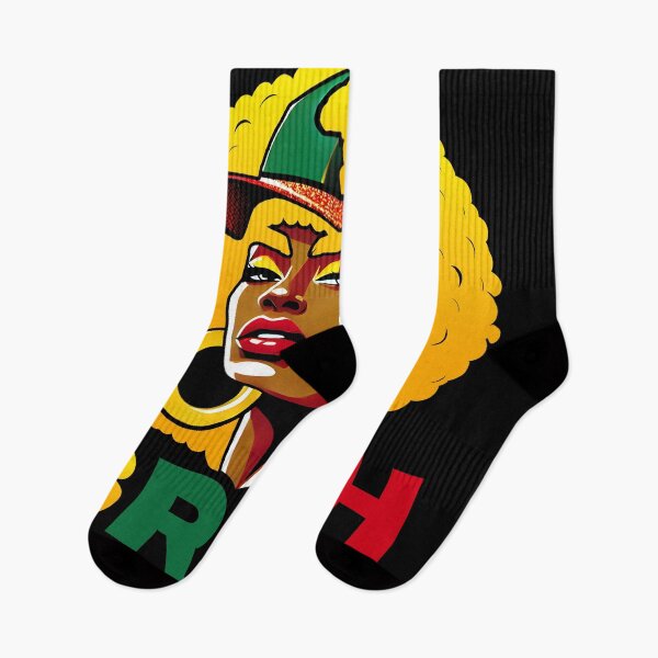 Item preview, Afro Woman Art - Bruh I Am Black History - Bold African Heritage Statement Design designed and sold by DrawHandArt.
