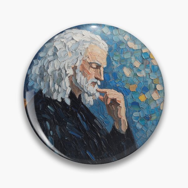 Item preview, Isaac Newton | Post-impressionist painting style designed and sold by ComicsFactory.