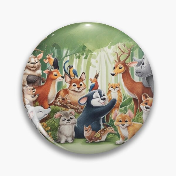 Item preview, A Group of wild animals designed and sold by Nature's Palette.