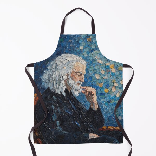 Item preview, Isaac Newton | Post-impressionist painting style designed and sold by ComicsFactory.