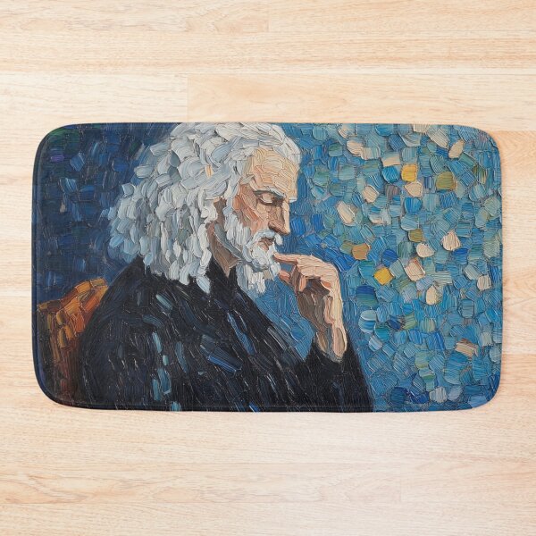 Item preview, Isaac Newton | Post-impressionist painting style designed and sold by ComicsFactory.