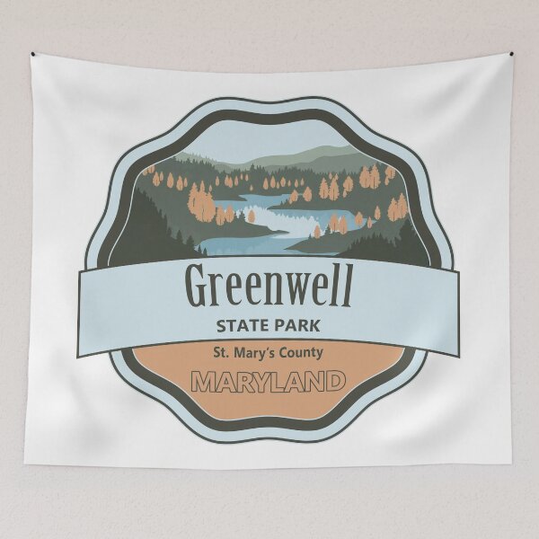 Item preview, Greenwell State Park St. Mary's County, Maryland designed and sold by Wanderful-roads.