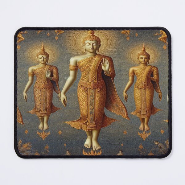 Item preview, Eternal Path: Walking Buddhas in Sacred Space designed and sold by Naomi Gutierrez Parrish.