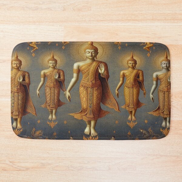 Item preview, Eternal Path: Walking Buddhas in Sacred Space designed and sold by Naomi Gutierrez Parrish.