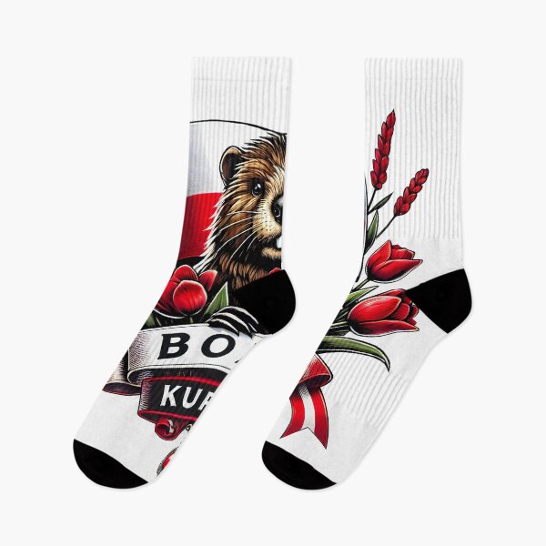 Item preview, Bober Kurwa – Funny Polish Beaver Meme Design with Flag, Tulips, and Patriotic Flair designed and sold by DrawHandArt.