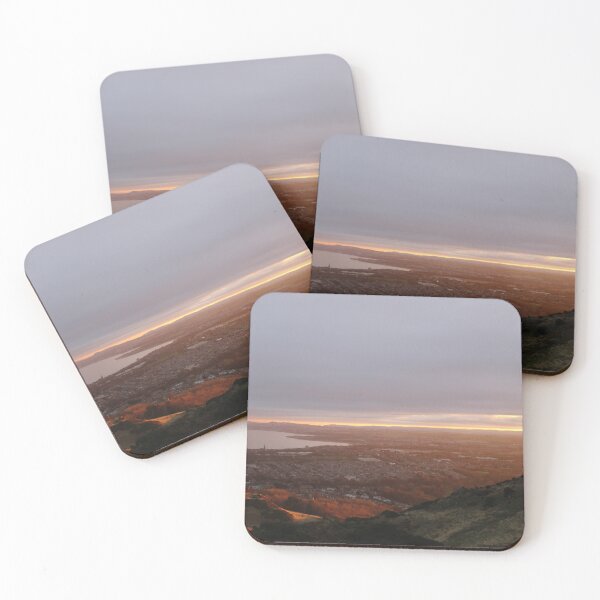 Item preview, Sunrise breaking over Edinburgh designed and sold by lizziephotos.