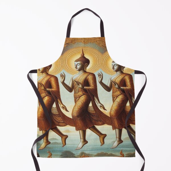 Item preview, Thai Buddhas Ascend: Mosaic of Serenity designed and sold by Naomi Gutierrez Parrish.