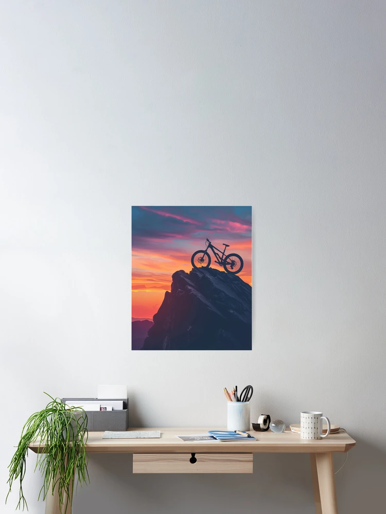 Thumbnail 2 of 3, Poster, Peak Ride designed and sold by GearHead Designs.