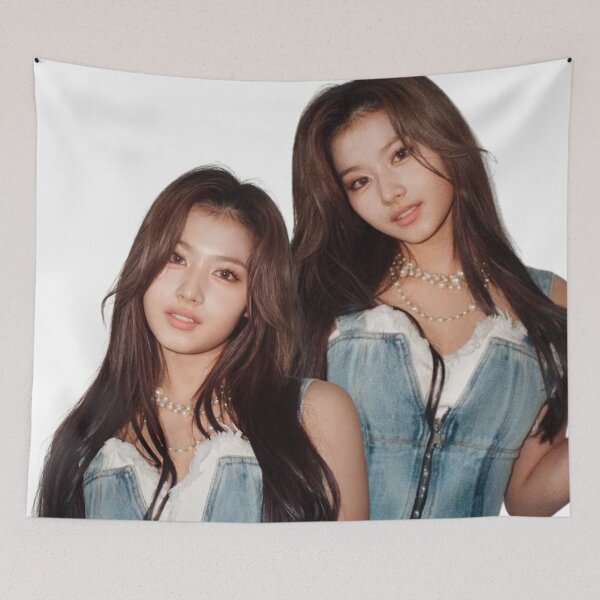 Item preview, Twice Kpop Sana Denim Cute designed and sold by StarBunnyDesign.
