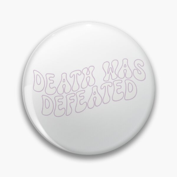 Item preview, Death was Defeated Christian Easter Sticker designed and sold by MyrrhandHoney.