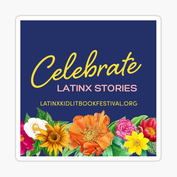 Item preview, Celebrate Latinx Stories in Navy designed and sold by LatinxKidLitBF.