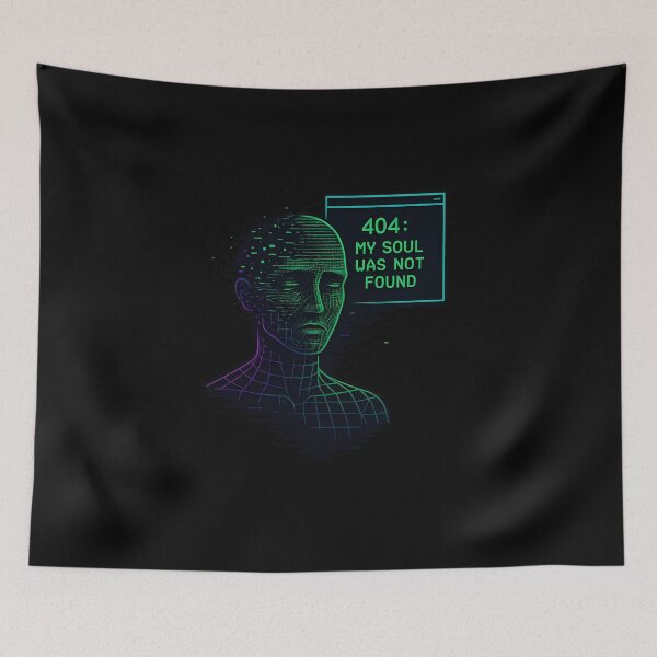Item preview, 404: My Soul Was Not Found designed and sold by DarkBirdClothing.