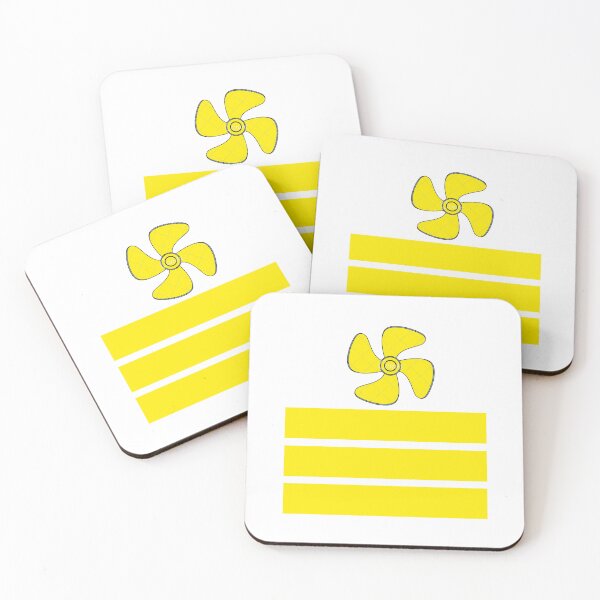 Item preview, Maritime Rank - First Engineer Epaullettes (Helix). White. Sailor ONE designed and sold by Sailor-One.