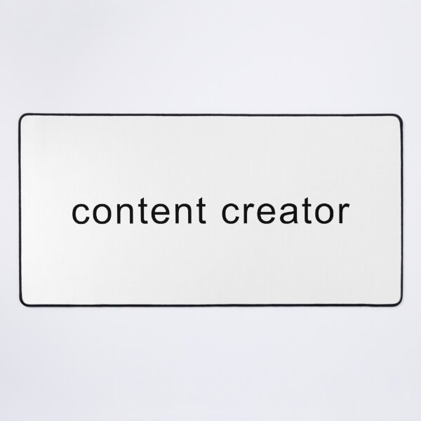 Item preview, CONTENT CREATOR designed and sold by oddwonders.