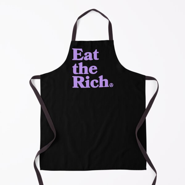 Item preview, Eat the Rich - Circle A Anarchy Symbol (lavender) designed and sold by Thelittlelord.