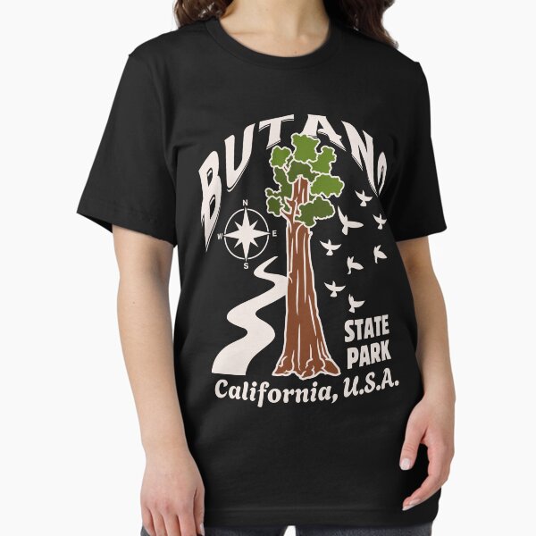 Item preview, Vintage-Style Butano State Park California - Tan Text designed and sold by WesternLocales.