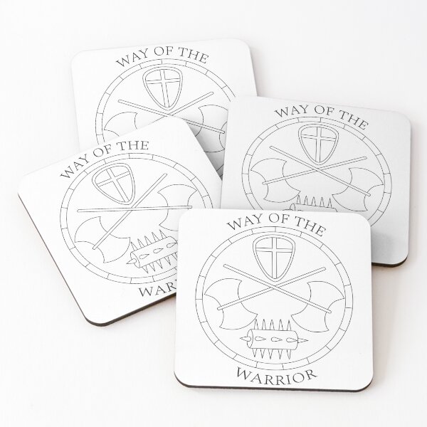 Item preview, Way of the Warrior Outline (Black) designed and sold by ricarmoo.