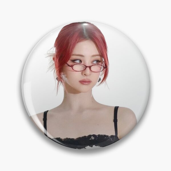 Item preview, Kpop Le Sserafim Yunjin Office Siren Red Hair Look designed and sold by StarBunnyDesign.