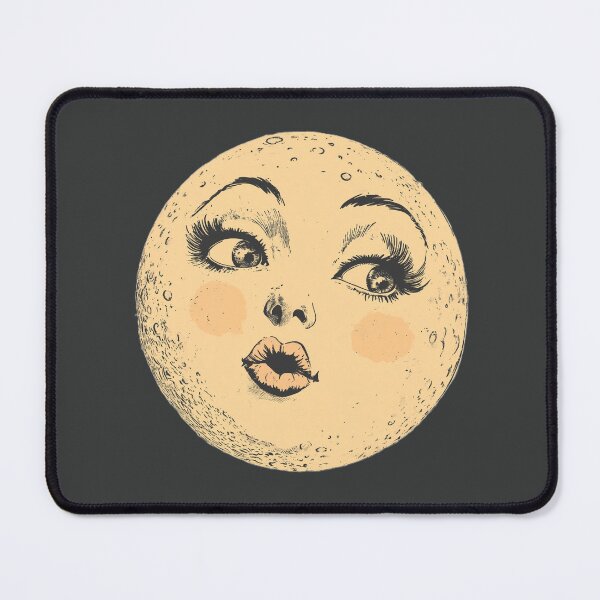 Item preview, Sassy Vintage Moon Face designed and sold by RoseoftheWild.