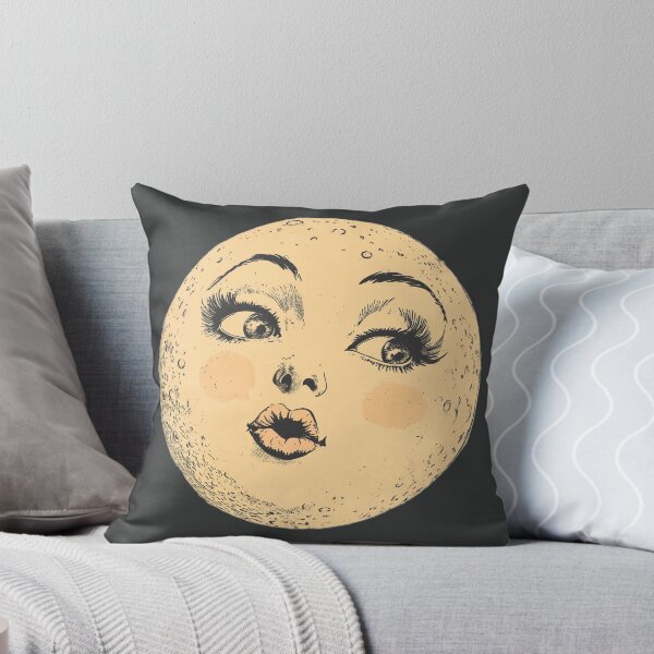 Item preview, Sassy Vintage Moon Face designed and sold by RoseoftheWild.