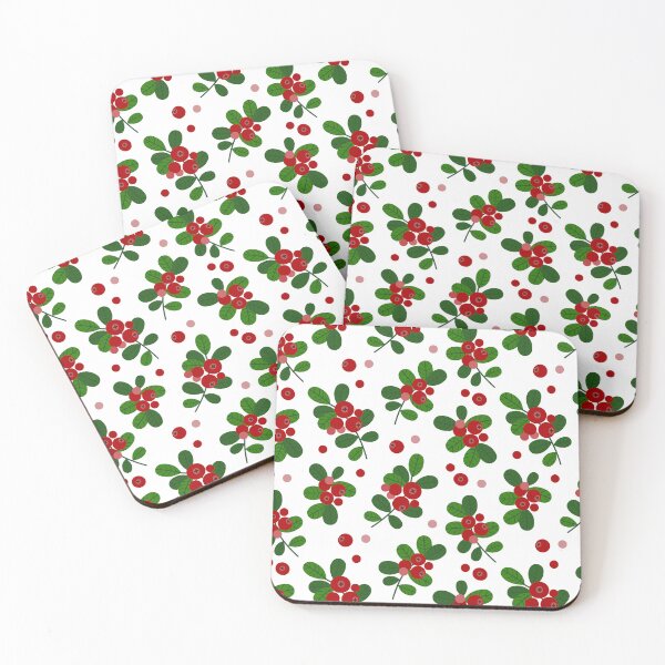 Item preview, Lingonberry pattern designed and sold by MarleinWinter.