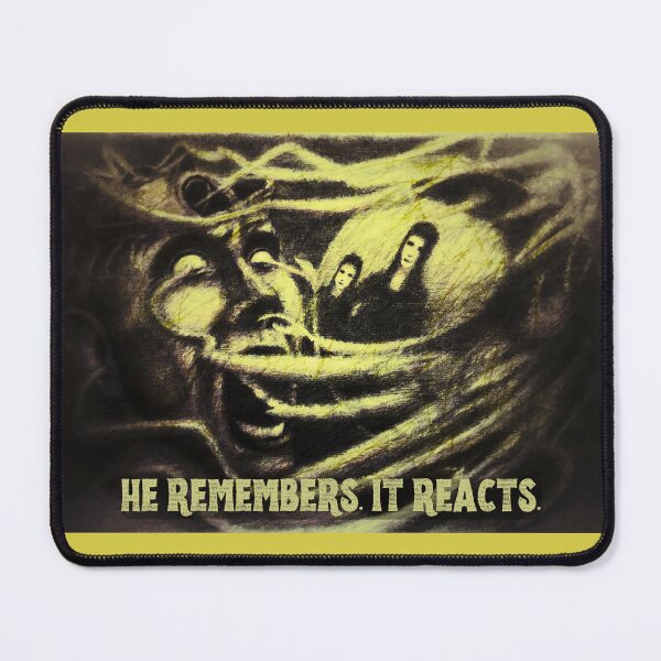 Item preview, He Remembers. It Reacts – Surreal Drawing of Memory & Response - Yellow designed and sold by Anomaly Effect.