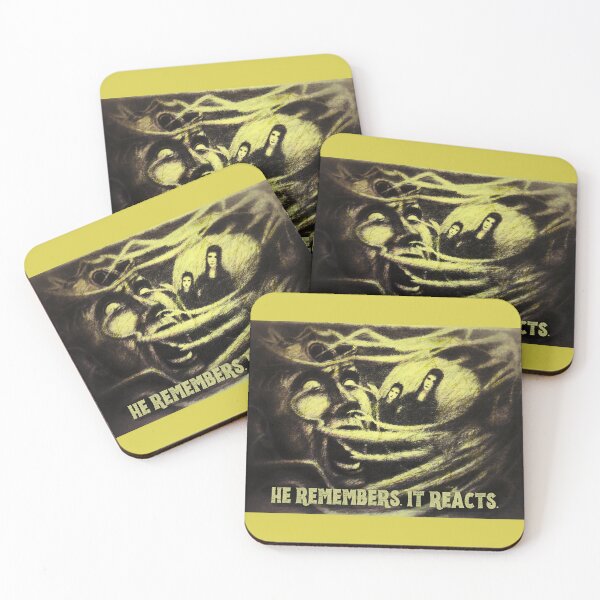 Item preview, He Remembers. It Reacts – Surreal Drawing of Memory & Response - Yellow designed and sold by Anomaly Effect.