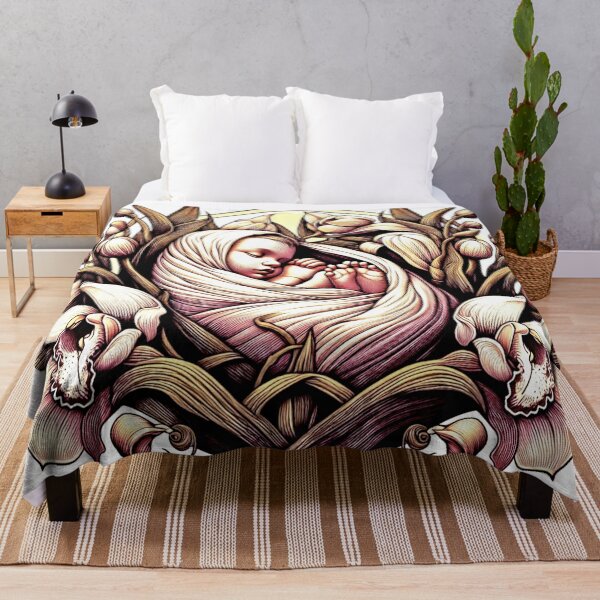 Item preview, Swaddled Babies Orchid - Anguloa Uniflora#8 designed and sold by Helios Be. Lavsh.