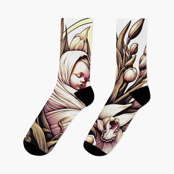 Item preview,  Swaddled Babies Orchid - Anguloa Uniflora#8 designed and sold by Helios Be. Lavsh.