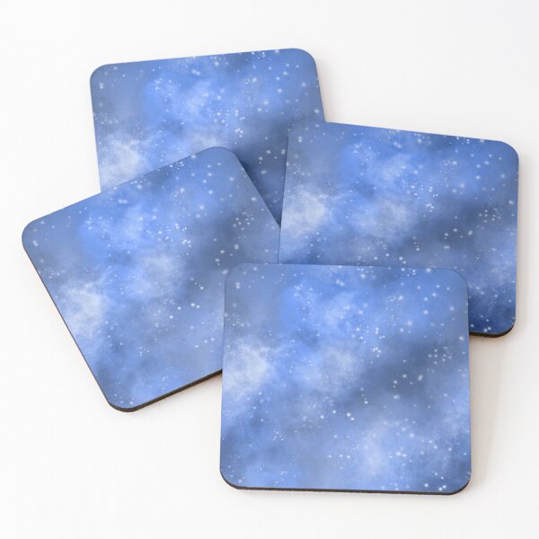 Item preview, Soft Blue Ethereal Dreamy Cosmos Space Pattern designed and sold by Valerie Englehart.