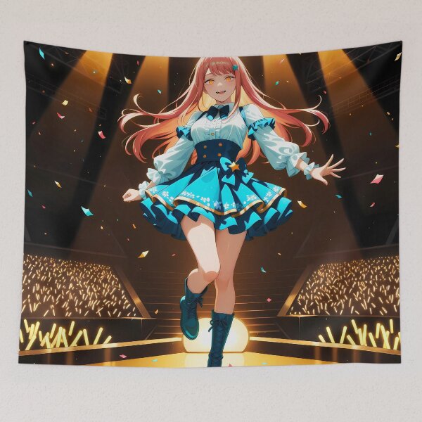 Item preview, Sparkling Idol Girl Performing Live designed and sold by LunattaStore.